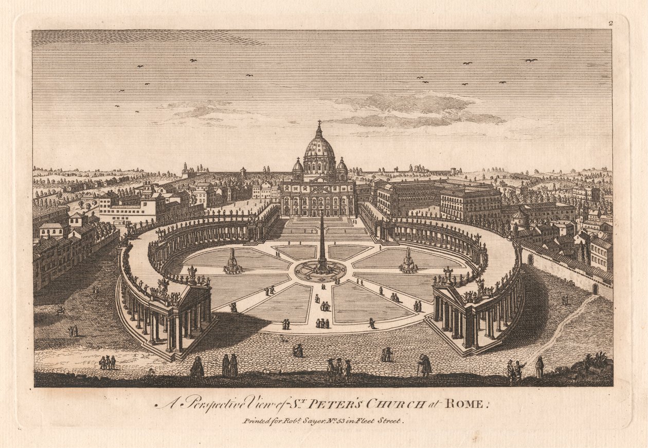 A Perspective View of St. Peter