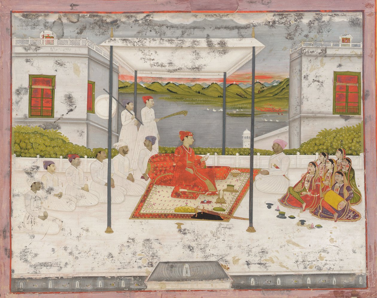 A Prince Holding an Audience by Unknown artist