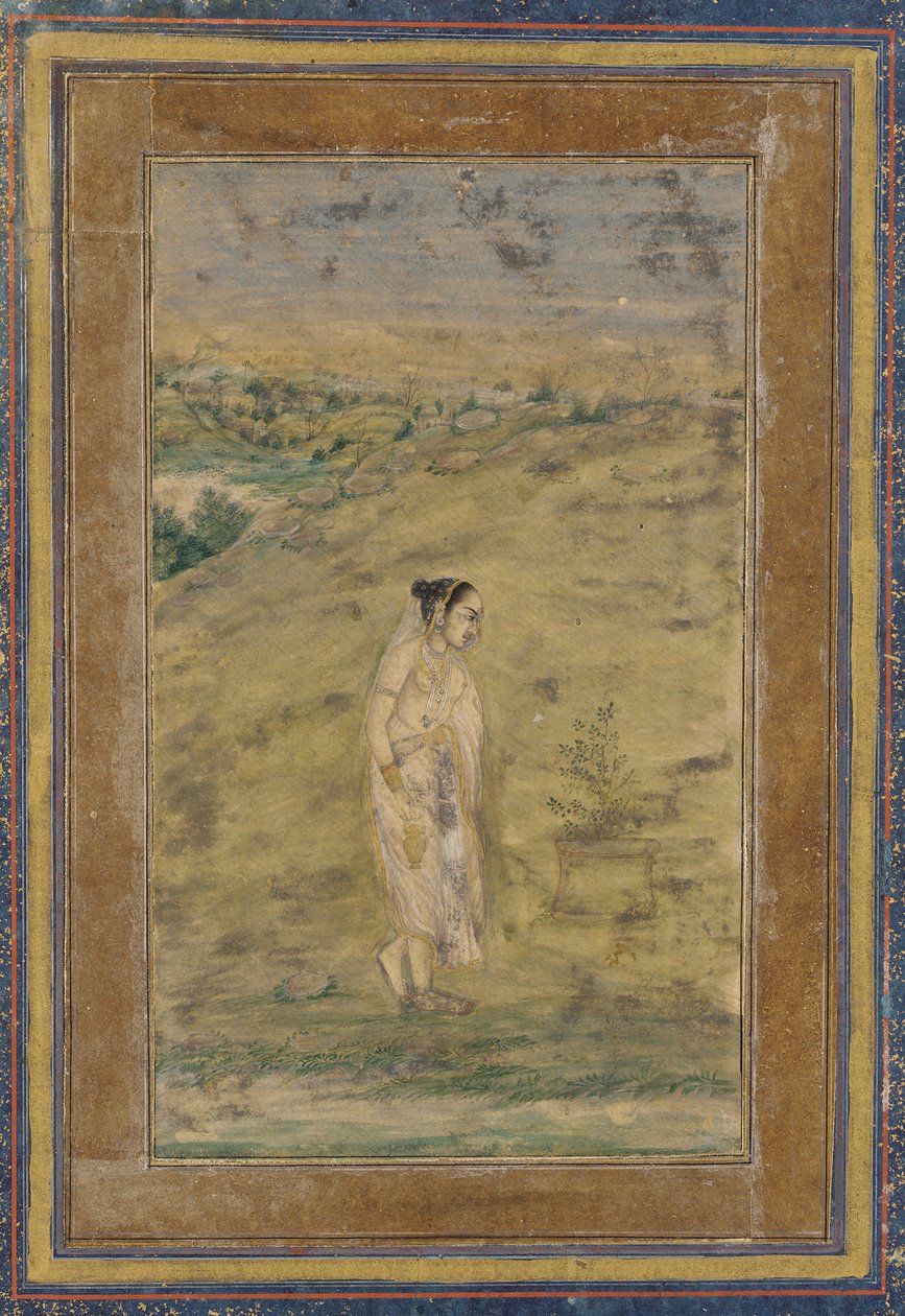A Girl by the Waterside by Unknown artist