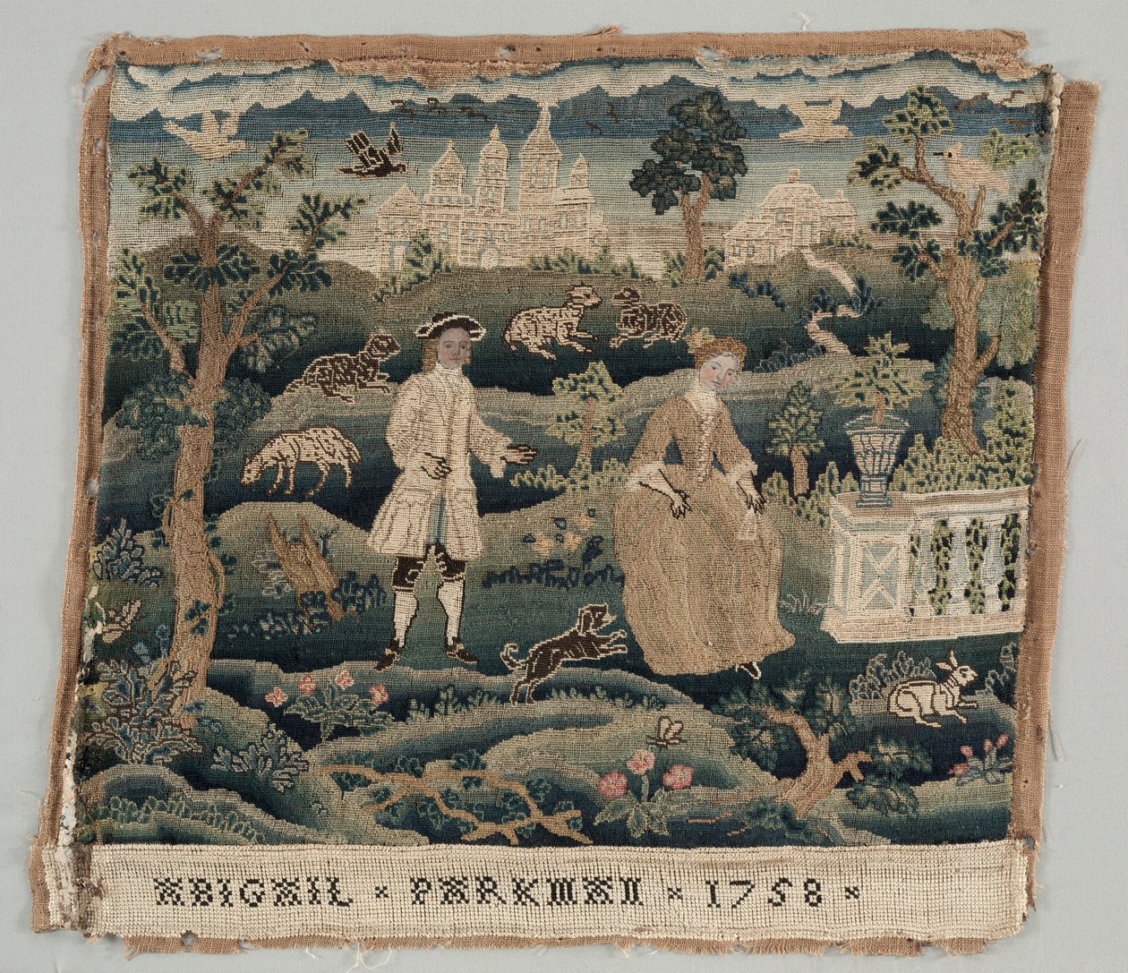 Abigail Parkman Embroidery by Unknown artist
