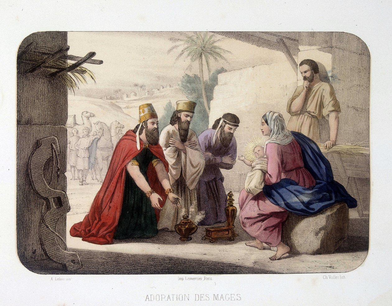 Adoration of the Magi by Unknown artist