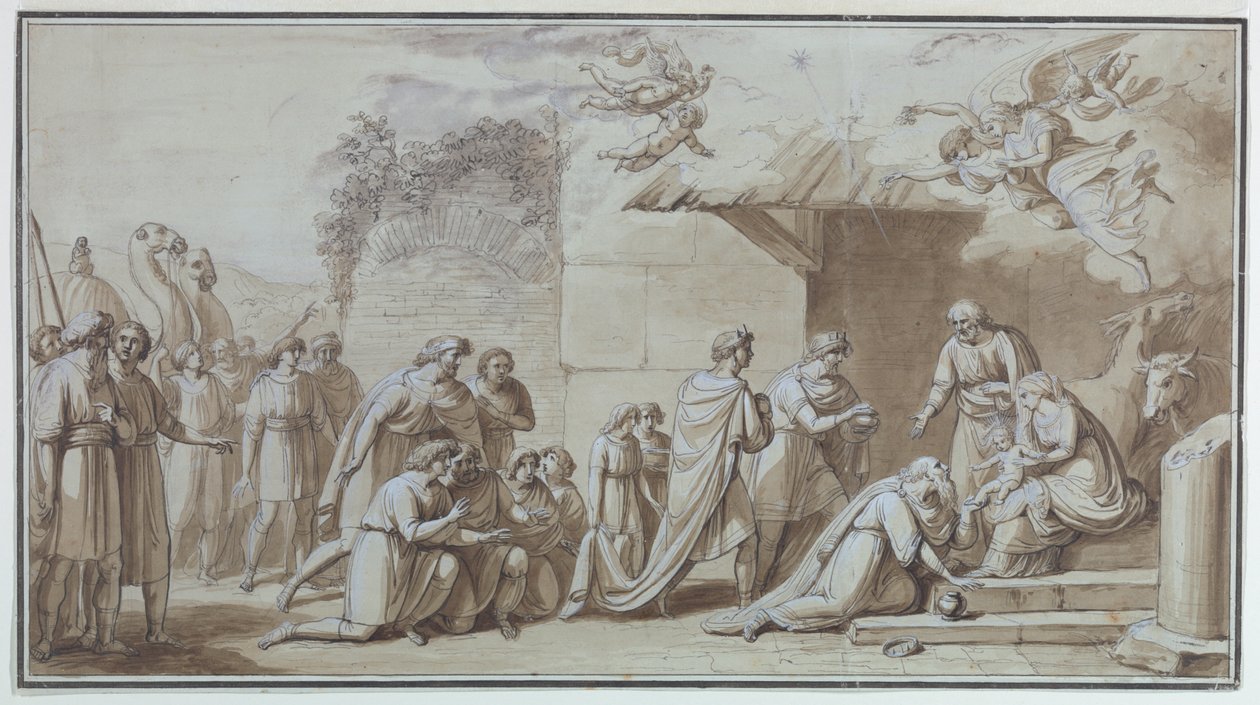 Adoration of the Magi by Unknown artist