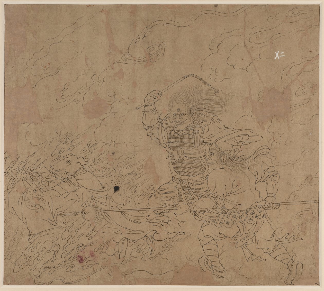 Album of Daoist and Buddhist Themes: Search the Mountain: Leaf 42 by Unknown artist