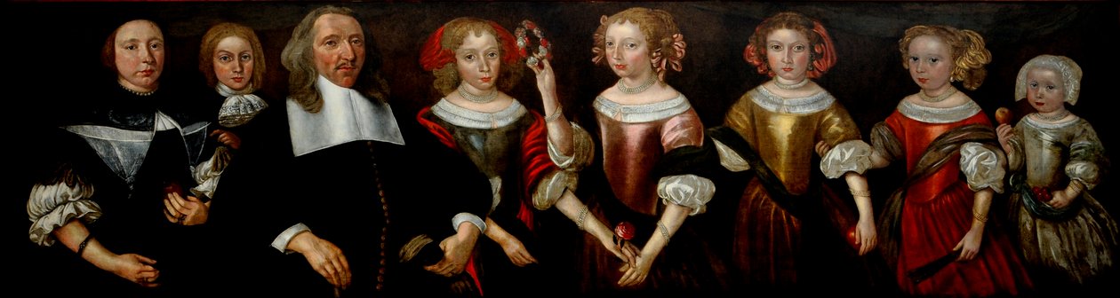 Alderman Crowle and His Family, c.1665 by Unknown artist