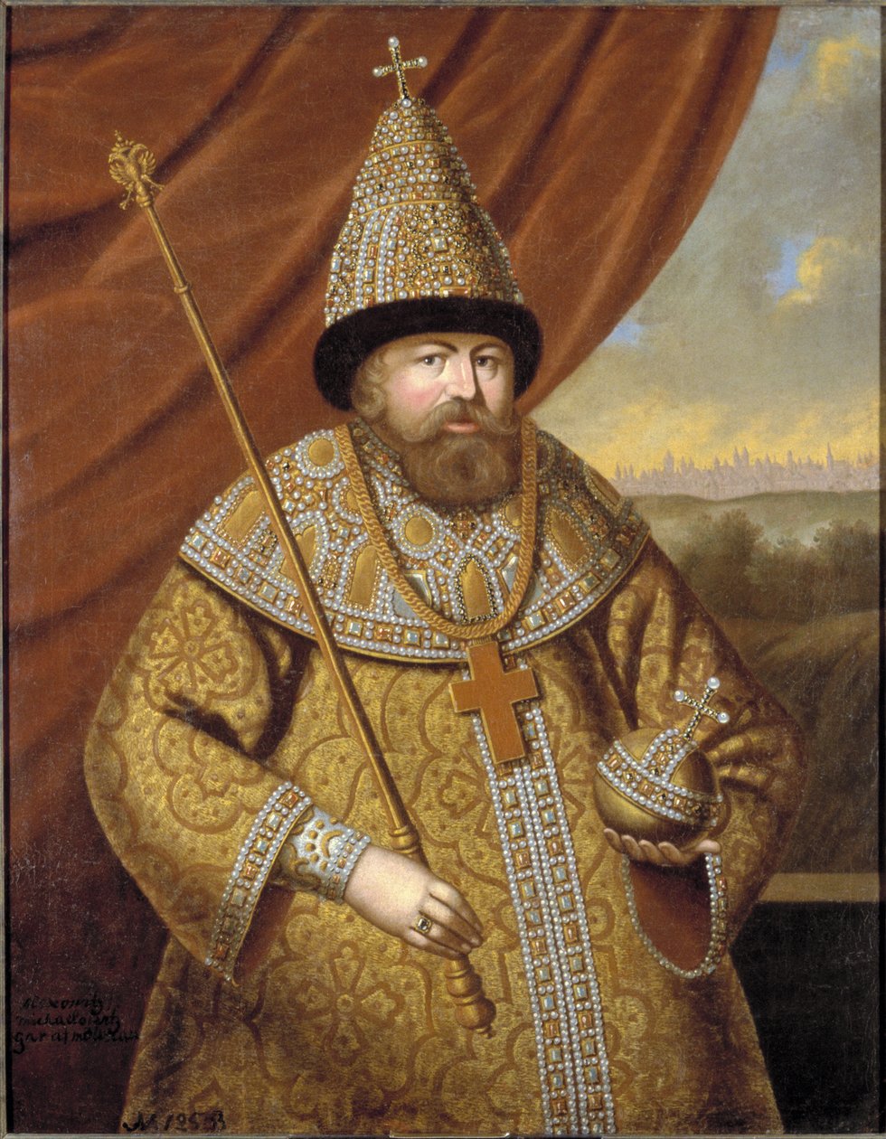 Portrait of the Tsar Alexis I Mikhailovich of Russia by Unknown artist