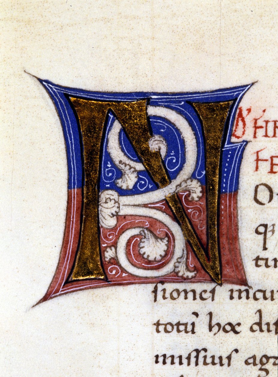 Alphabet: miniaturized letter N by Unknown artist