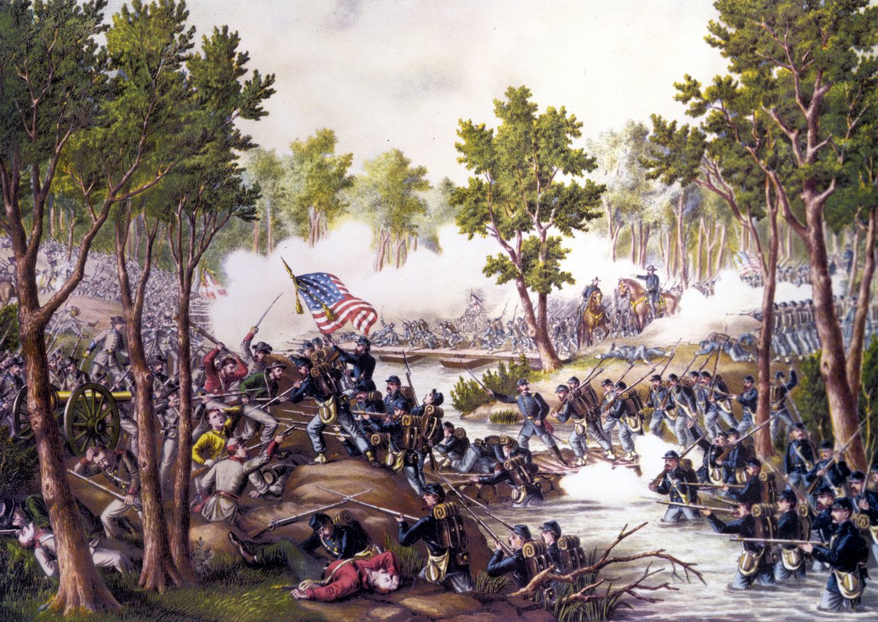 American Civil War: Battle of Spotsylvania Courthouse by Unknown artist