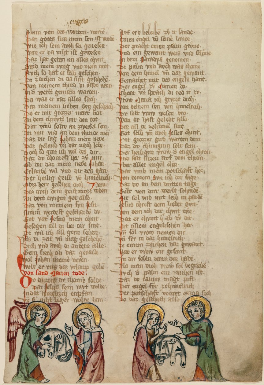 An Angel Presents Christ