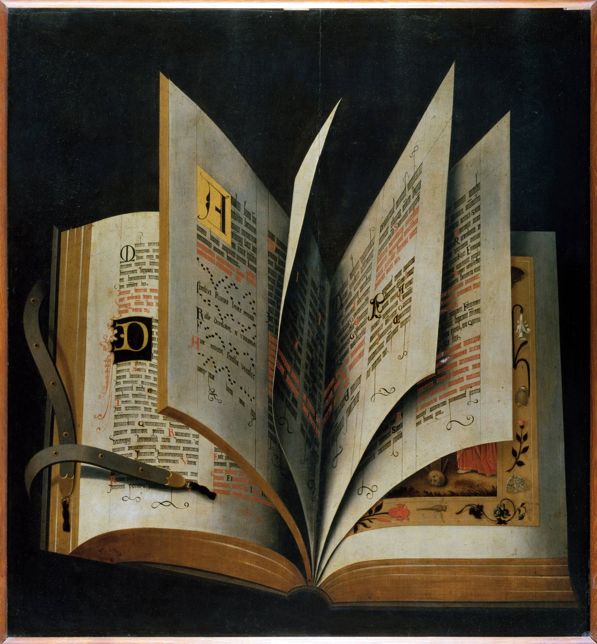 An Opened Liturgical Book by Unknown artist