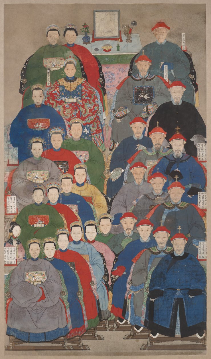 Ancestor Group Portrait by Unknown artist