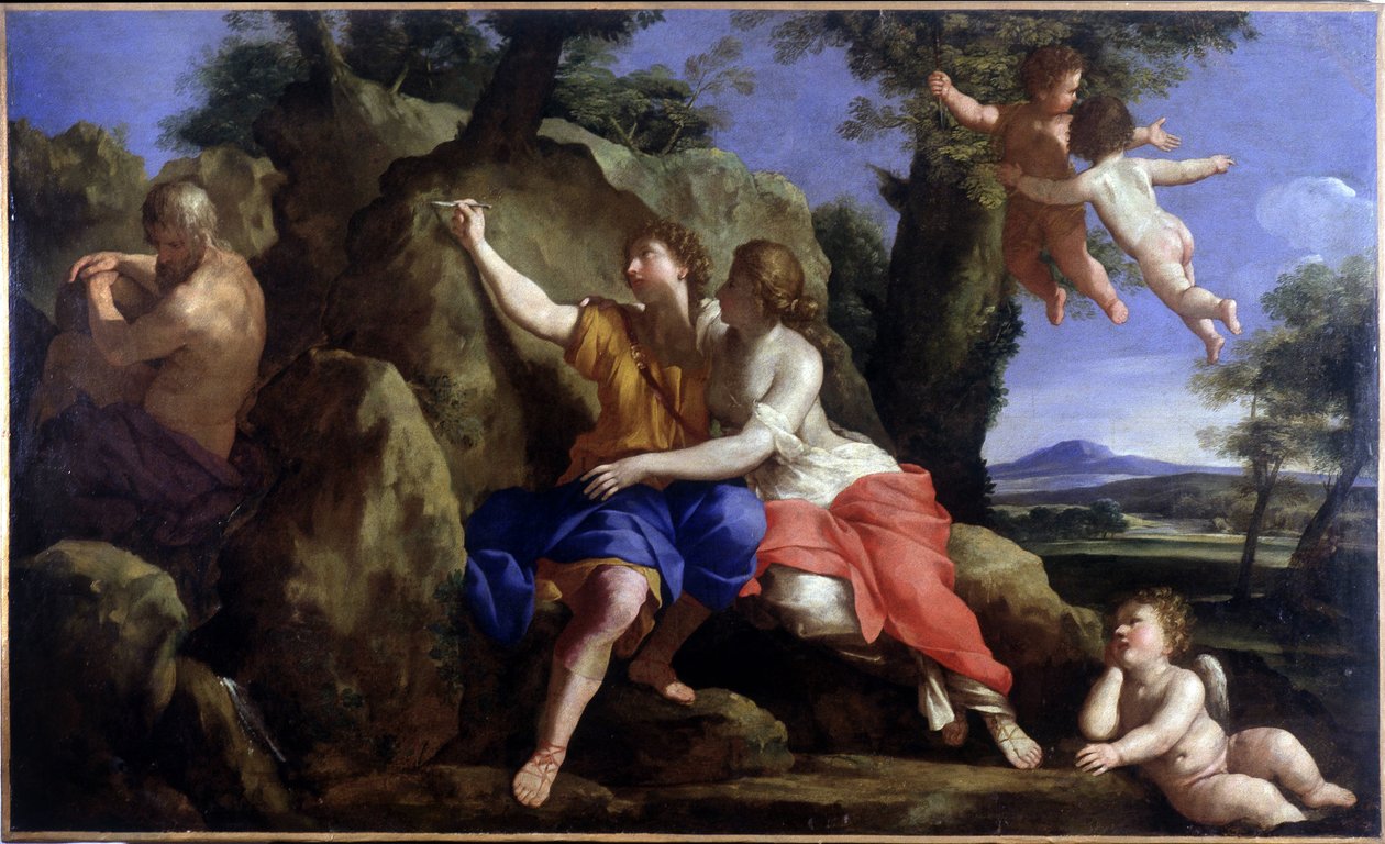 Angelique and Medore by Unknown artist