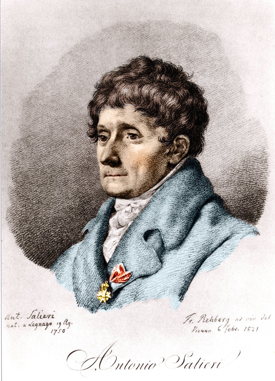 Antonio Salieri, Italian composer and conductor (Legnago by Unknown artist