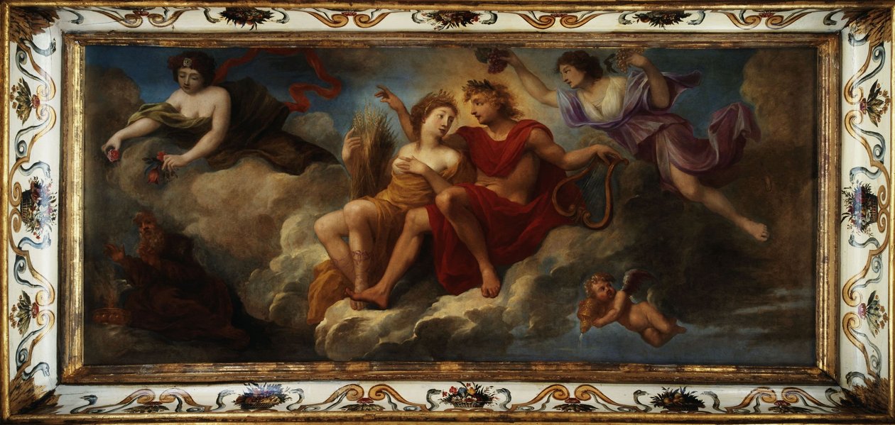 Apollo and the Four Seasons, Spring, Summer, Autumn and Winter, between 1645 and 1655 by Unknown artist