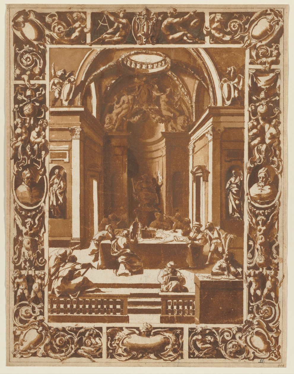 Architectural Conference by Unknown artist