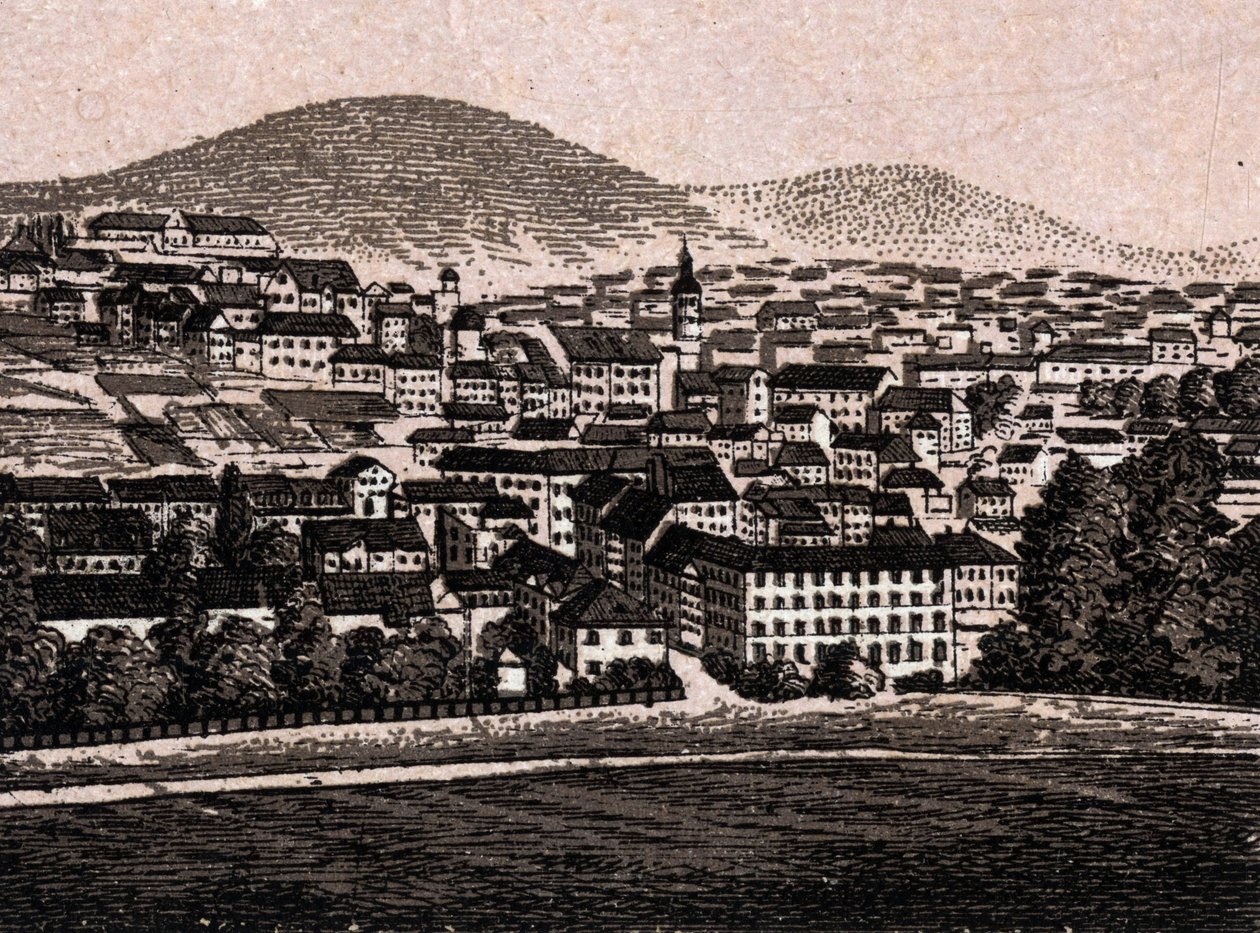 Baden Baden, Germany: view of the city. in 
