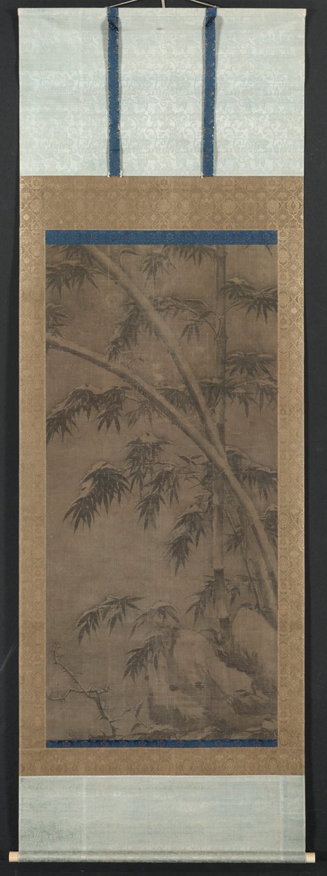 Bamboo in Four Seasons: Winter by Unknown artist