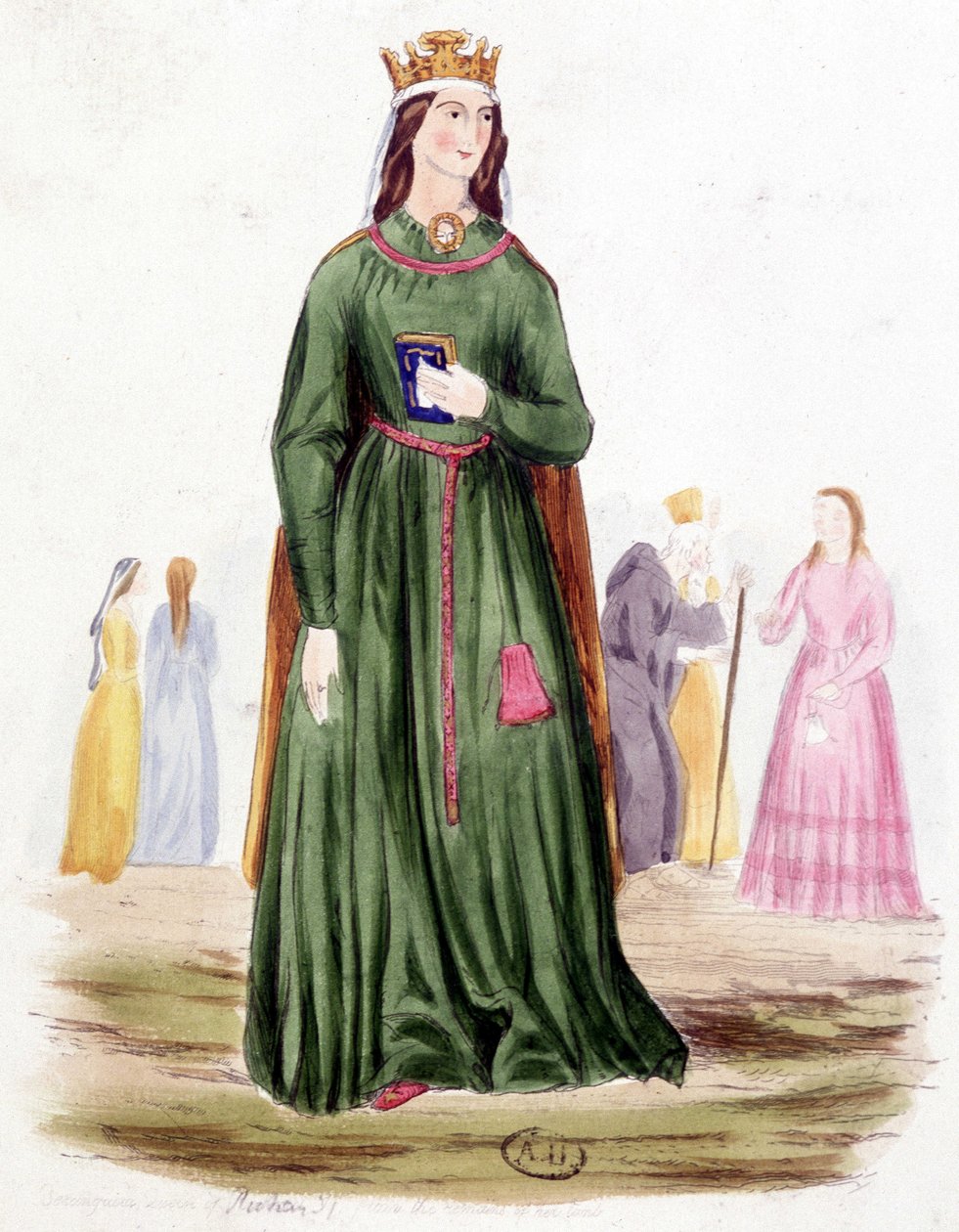 Berengere, Queen of England, wife of Richard I by Unknown artist