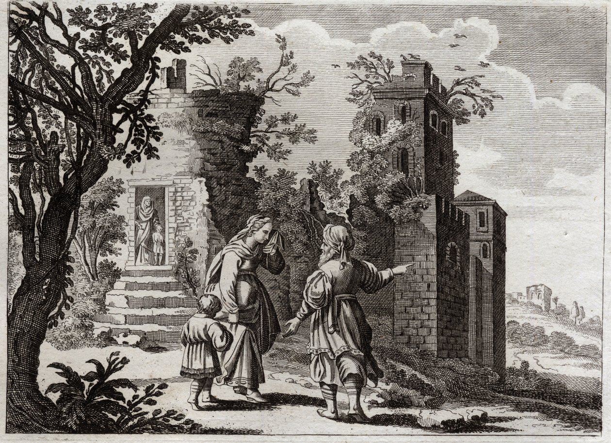 Bible of Royaumont, Old Testament: Ishmael hunting by Unknown artist
