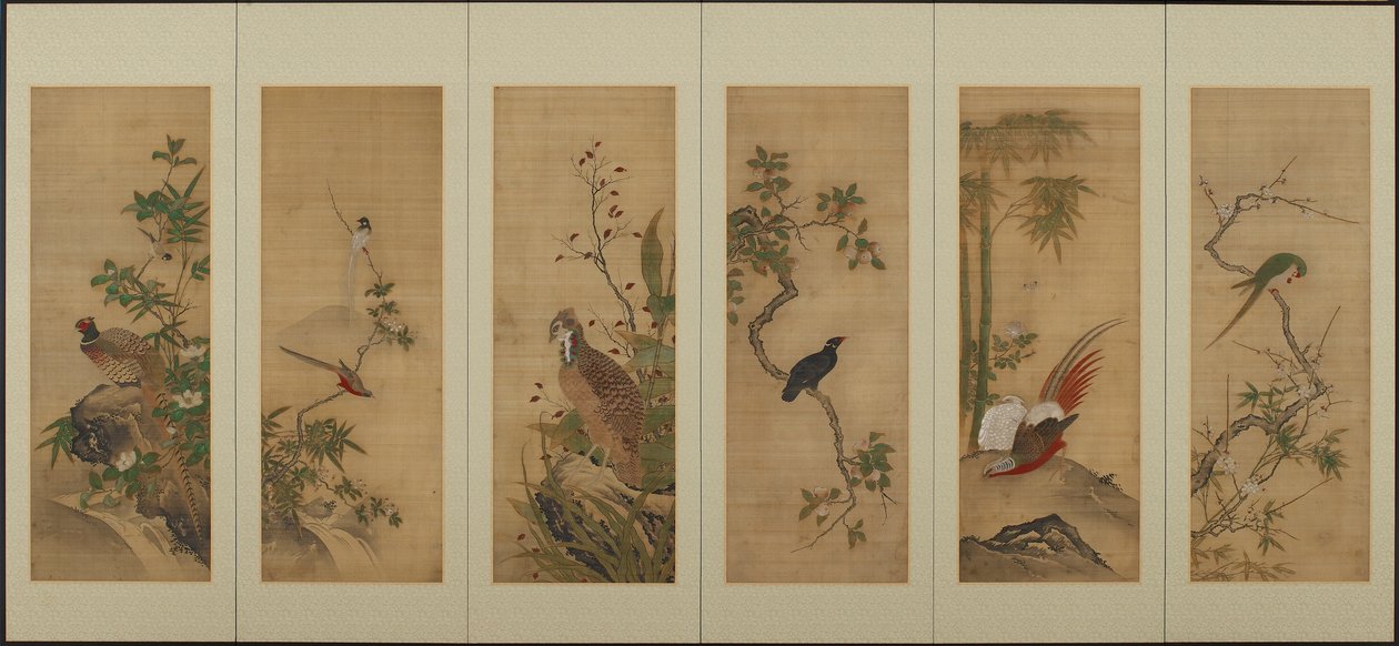 Birds and Flowers by Unknown artist
