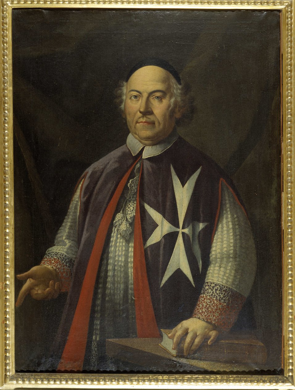 Bishop Giacomo Cannaves (1713-1722), Maltese art by Unknown artist