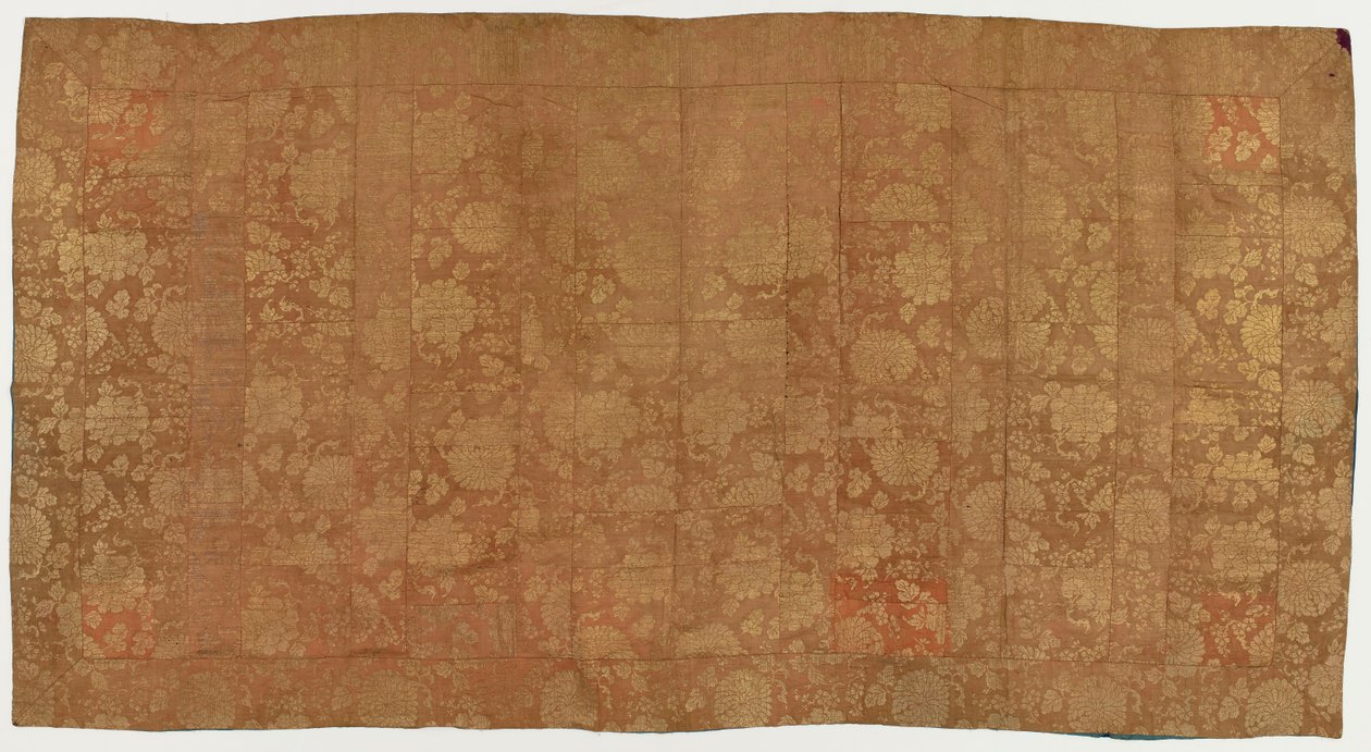 Brocade, Silk. A Buddhist Monk