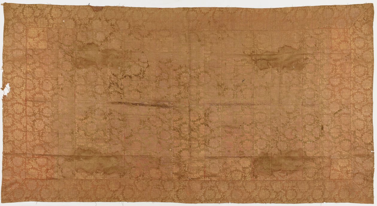 Brocade, Silk. A Buddhist Monk