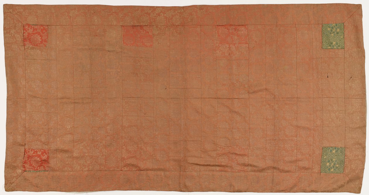 Brocade, Silk. A Buddhist Monk