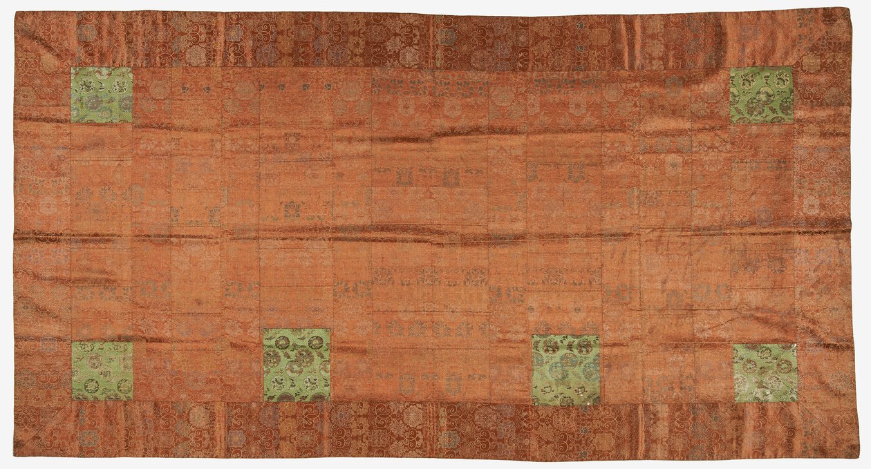 Brocade, Silk. A Buddhist Monk