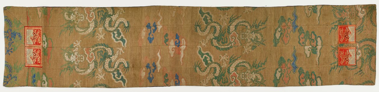Brocade, Silk. Buddhist Monk