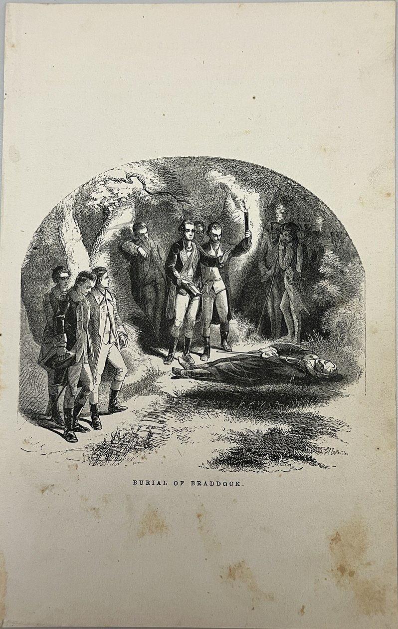 Burial of Braddock by Unknown artist