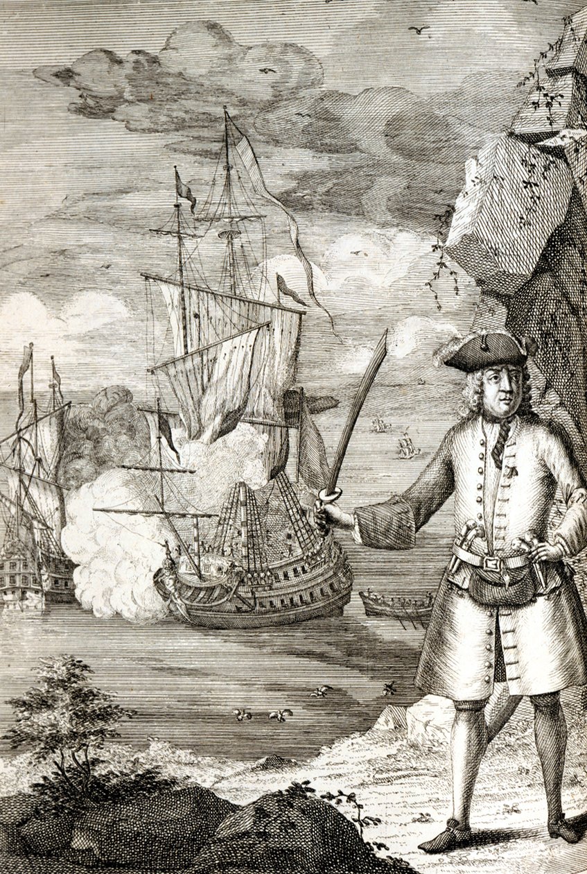 Captain Henry Avery taking one of the Great Moghul