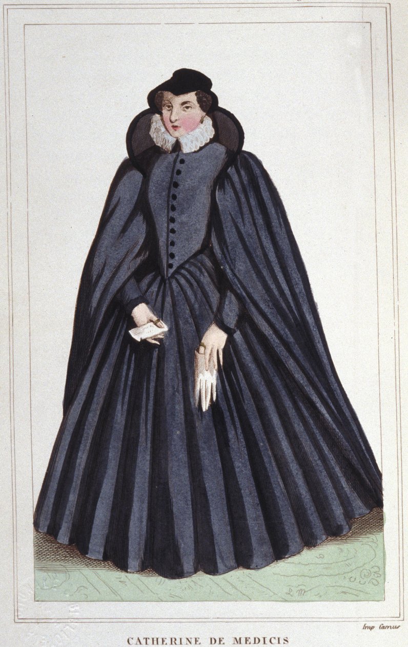 Catherine de Medicis (1519-1589). Queen of France by Unknown artist