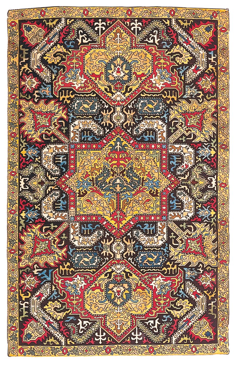 Caucasian Silk Embroidery by Unknown artist