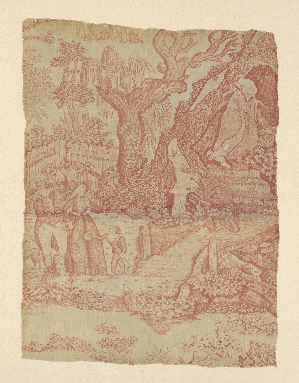 Changing Seasons (Furnishing Fabric) by Unknown artist