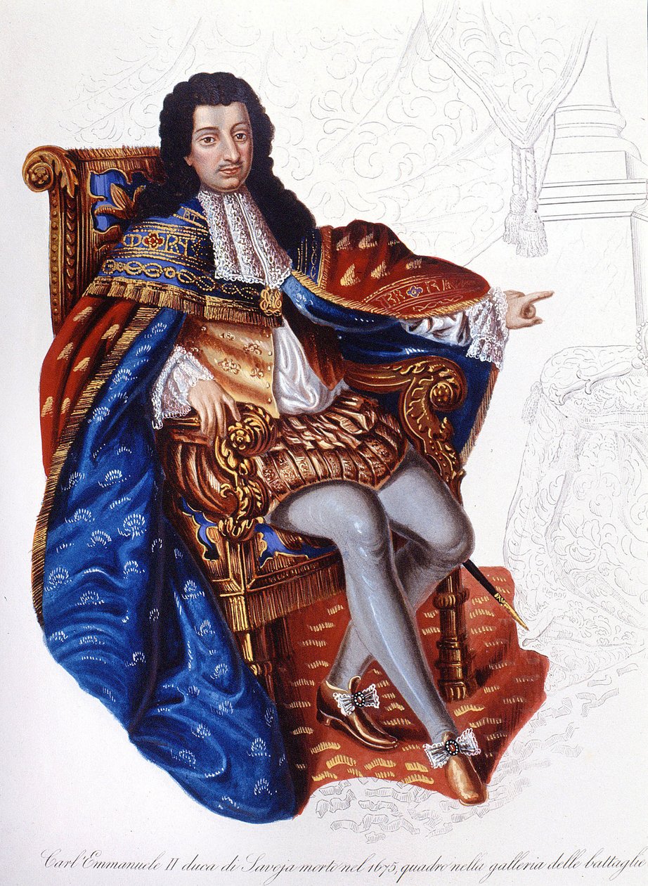 Charles Emmanuel II, Duke of Savoy by Unknown artist