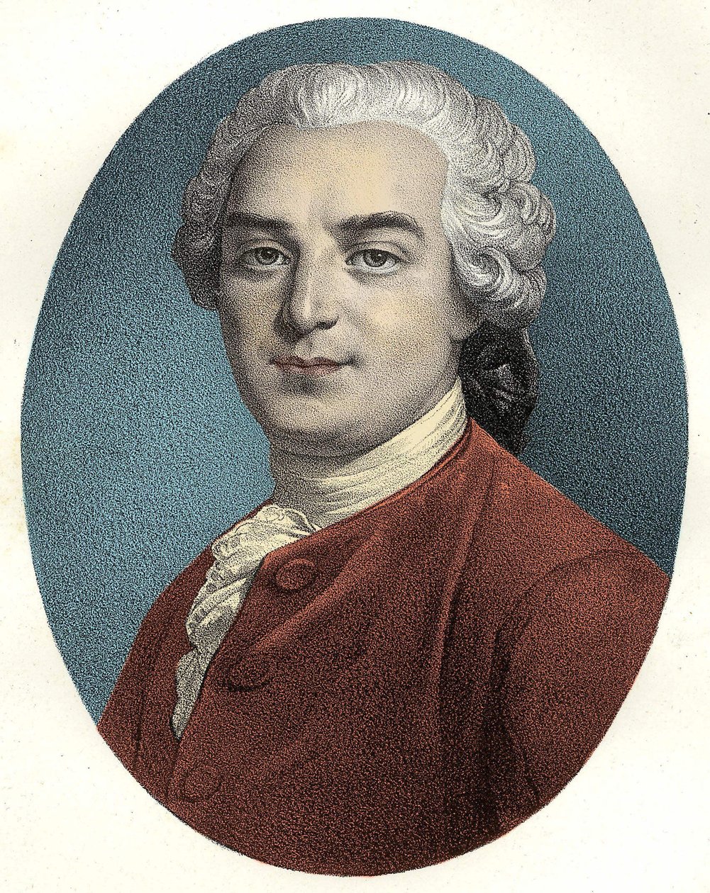 Charles Pinot Duclos, novelist and moralist by Unknown artist