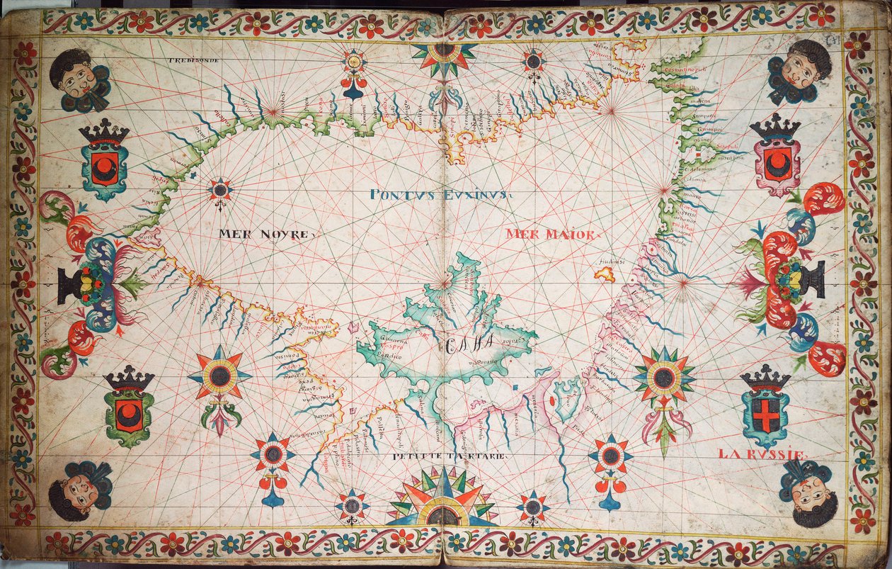 Chart of the Black Sea by Unknown artist