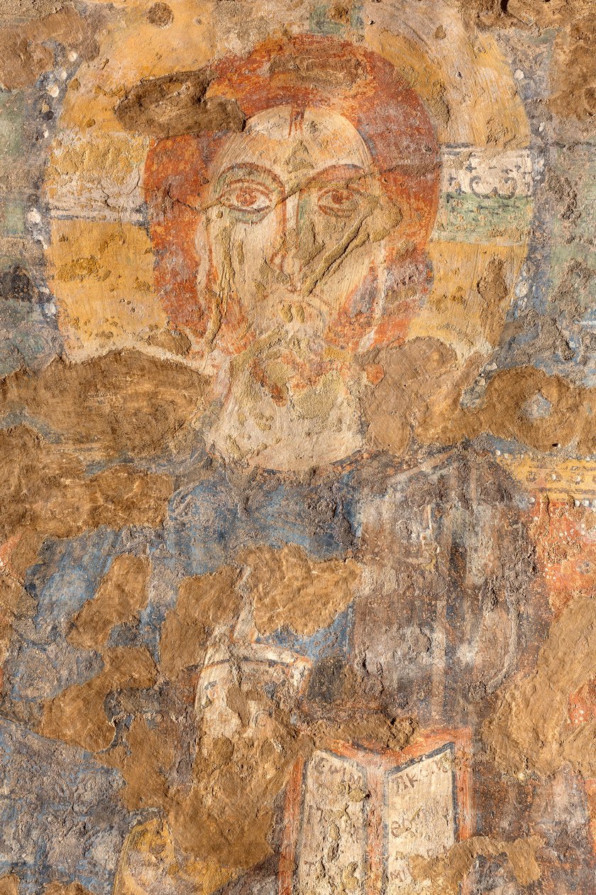 Christ Blessing with The Magdalene (detail) by Unknown artist