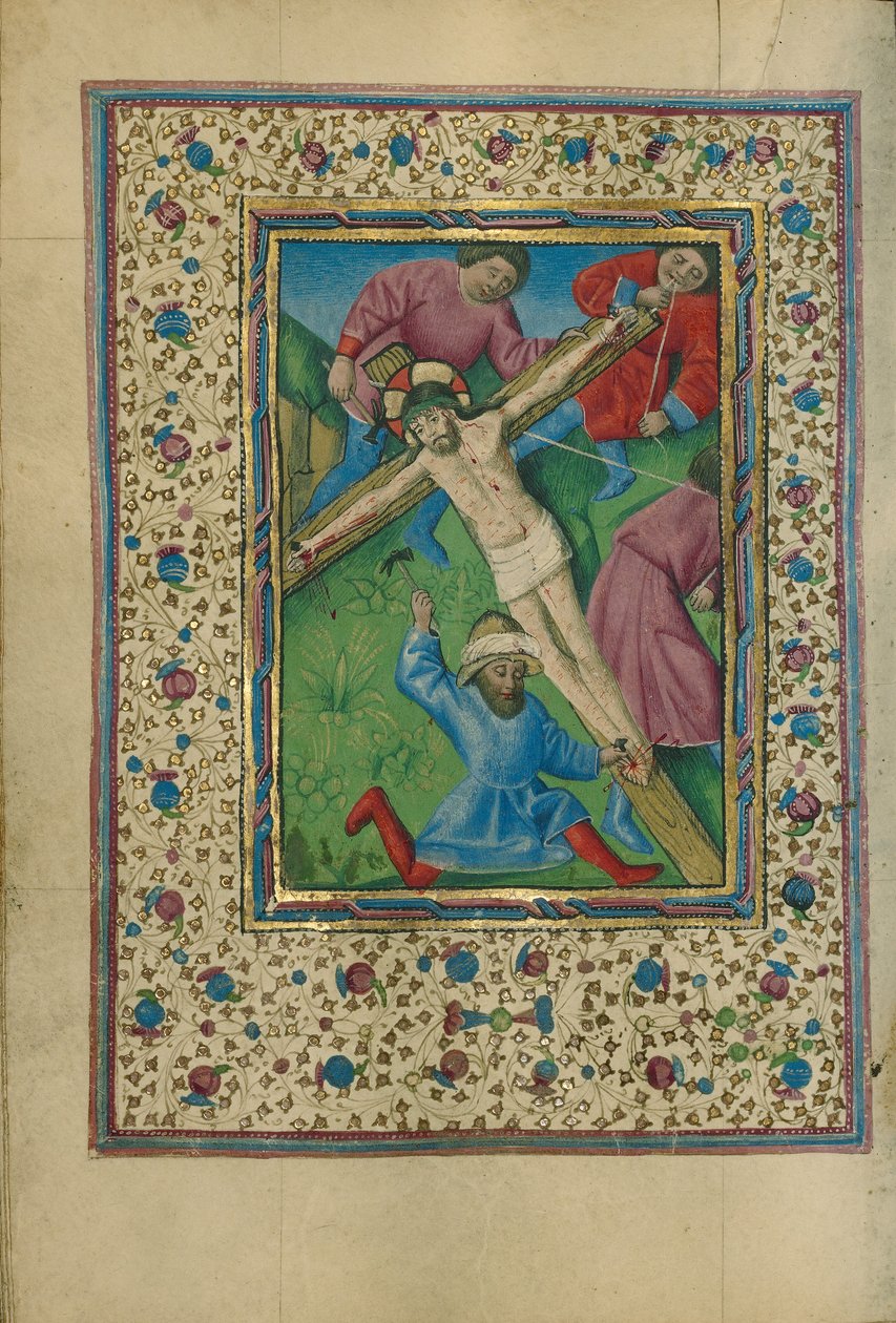 Christ Nailed to the Cross by Unknown artist