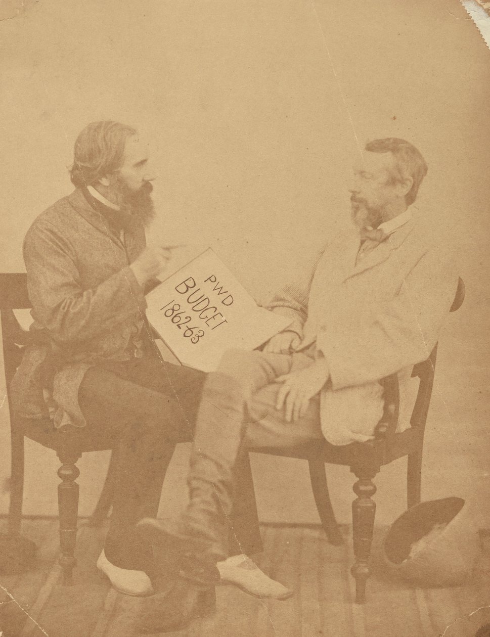 Colonel Yule and Sir G. Yule by Unknown artist
