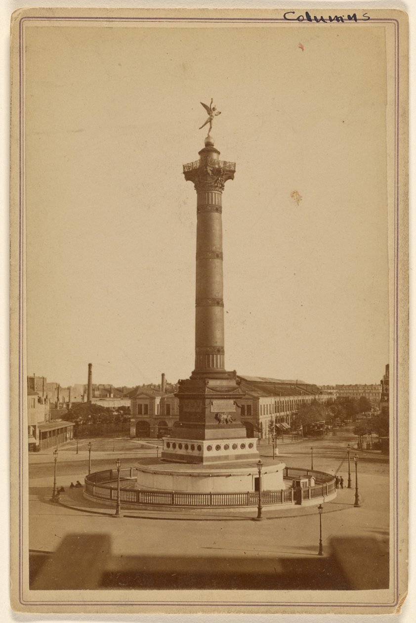 Column of the Bastille by Unknown artist