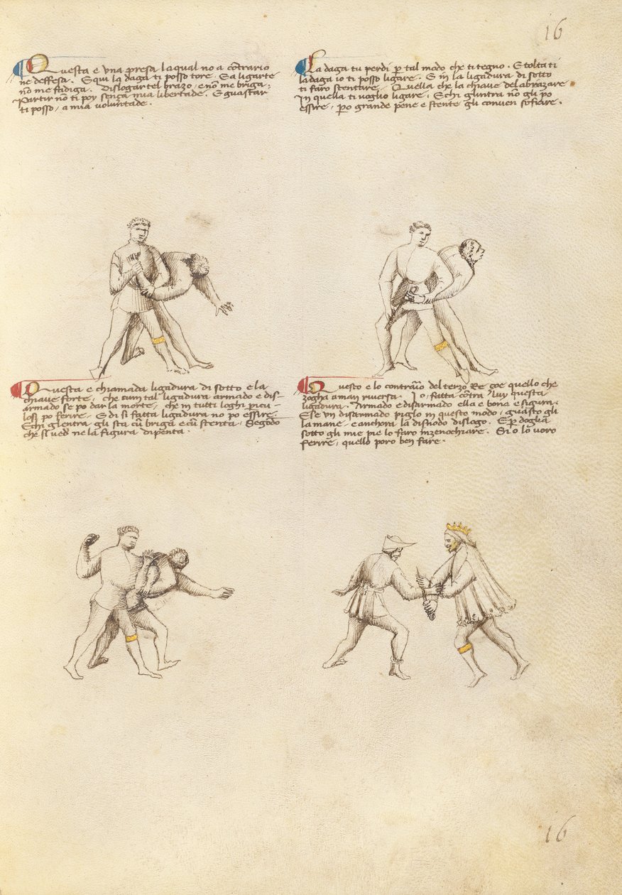 Combat with Dagger by Unknown artist