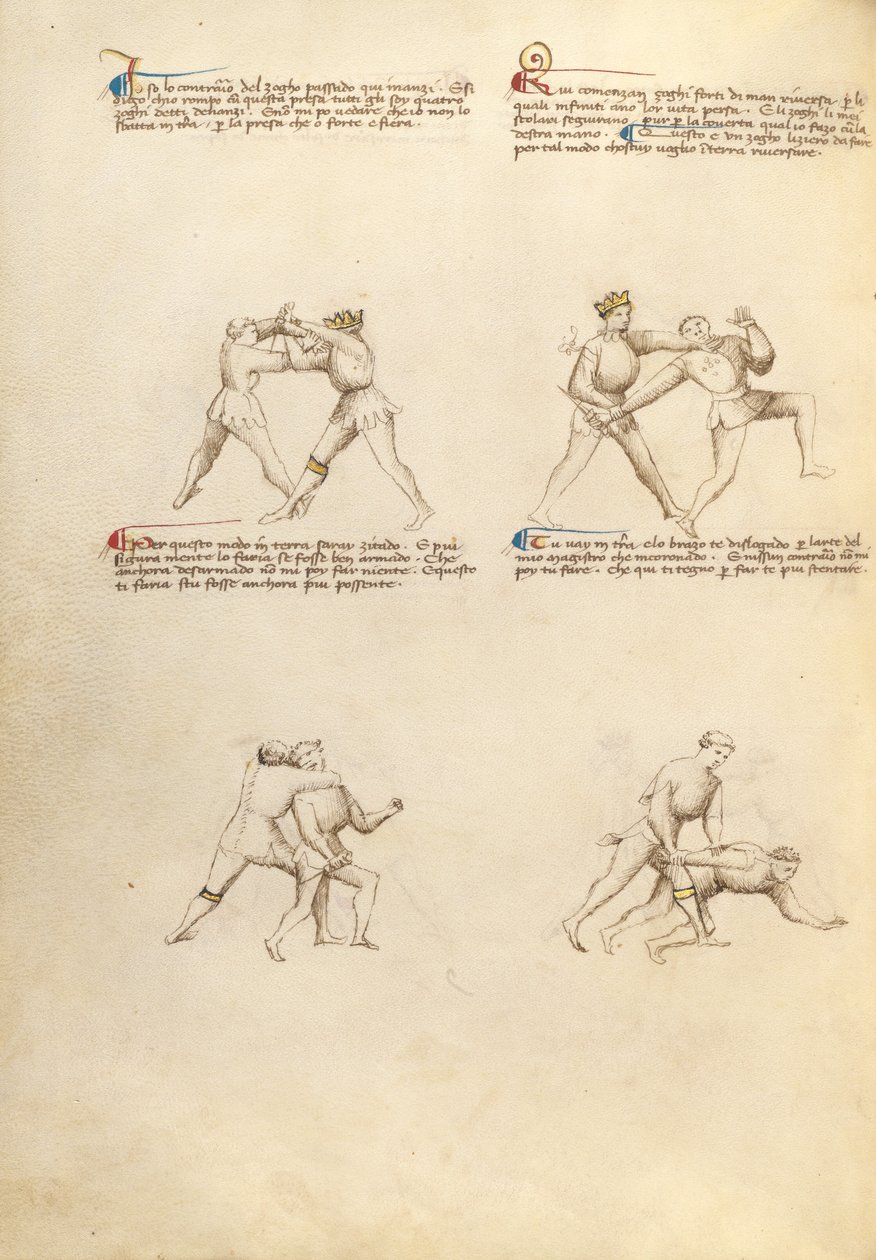 Combat with Dagger by Unknown artist