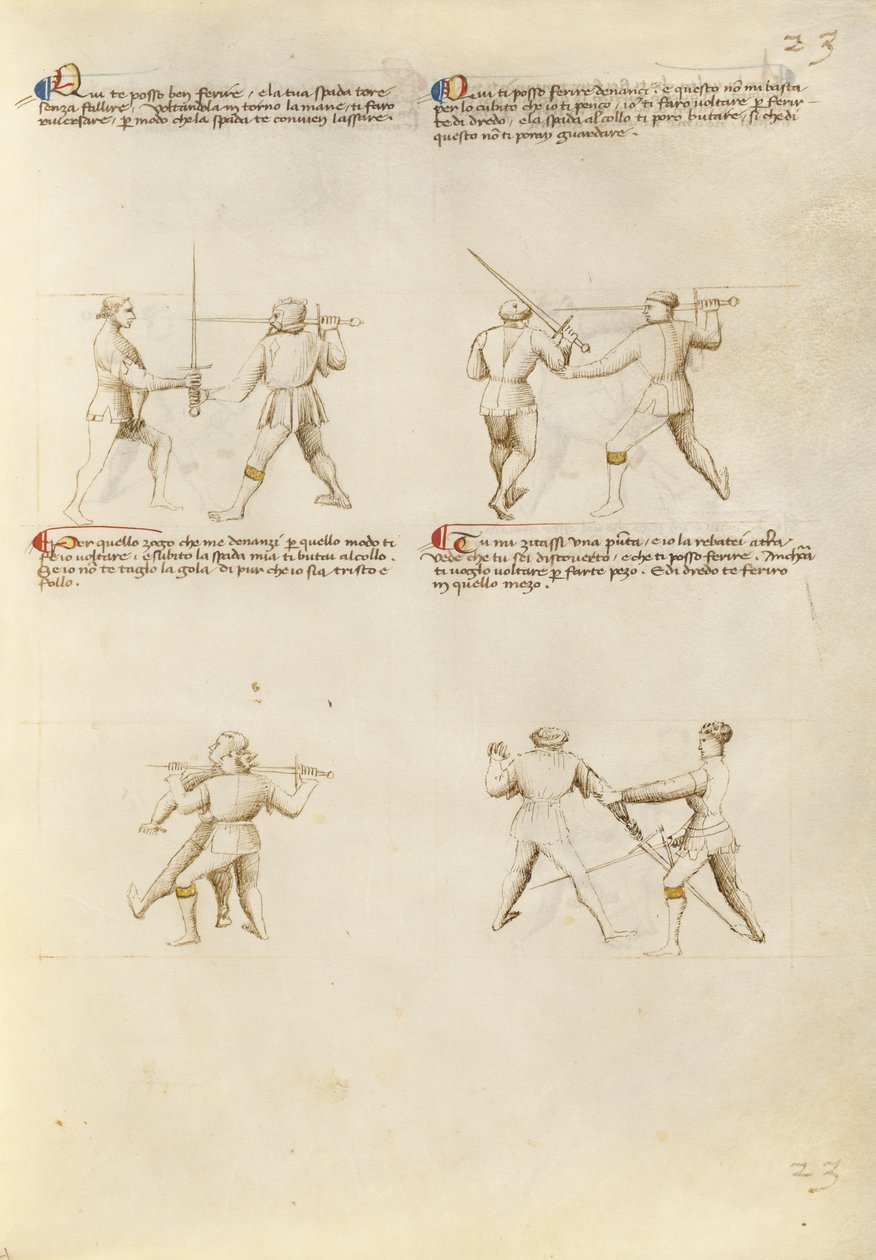 Combat with Sword by Unknown artist