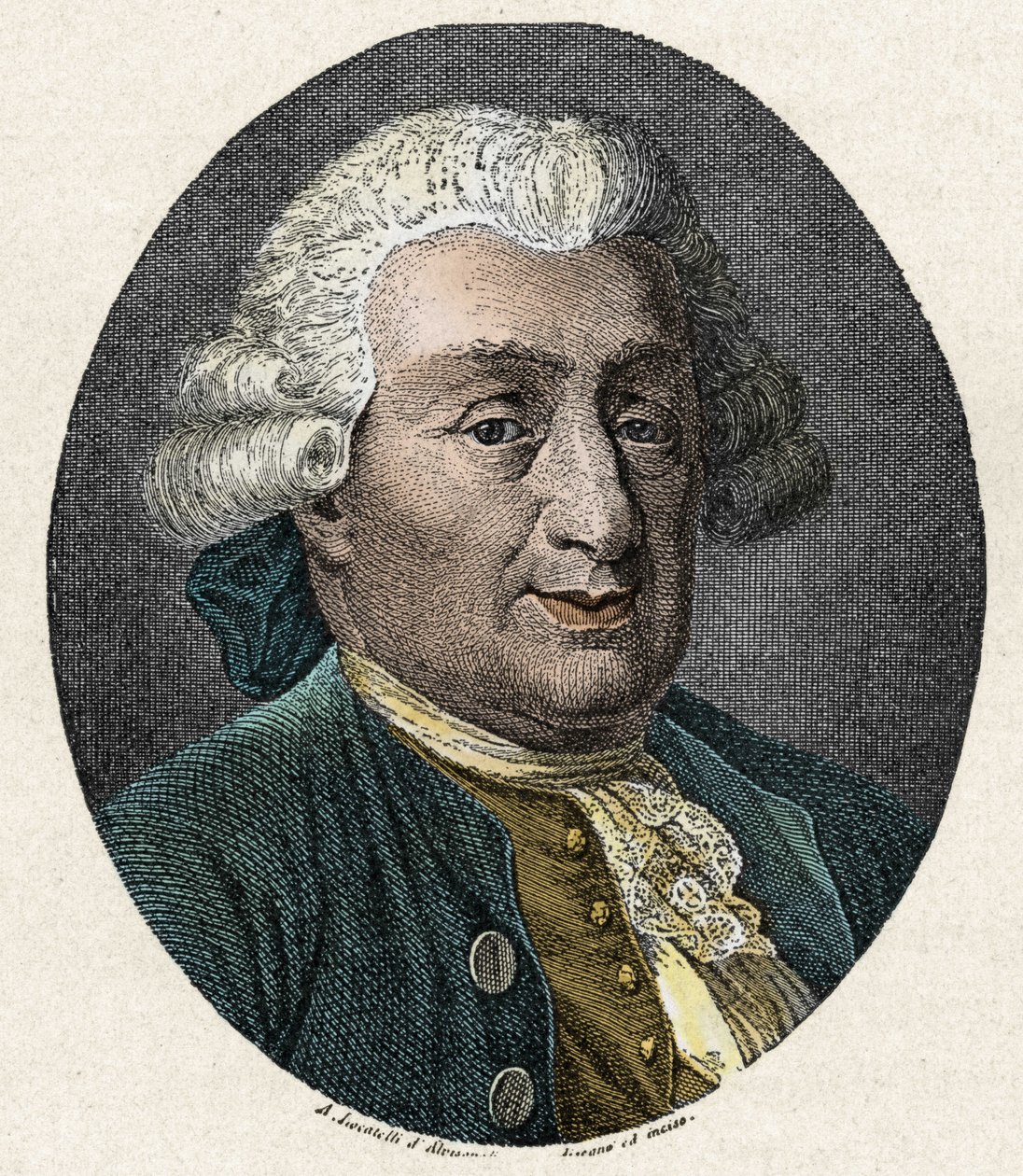 Portrait of Carlo Goldoni (1707-1793), Italian Theatre Man by Unknown artist