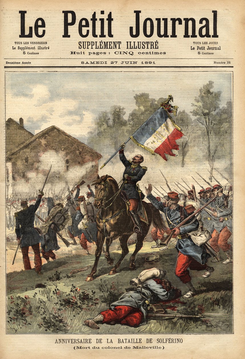 Commemoration of the Battle of Solferino, June 24 by Unknown artist