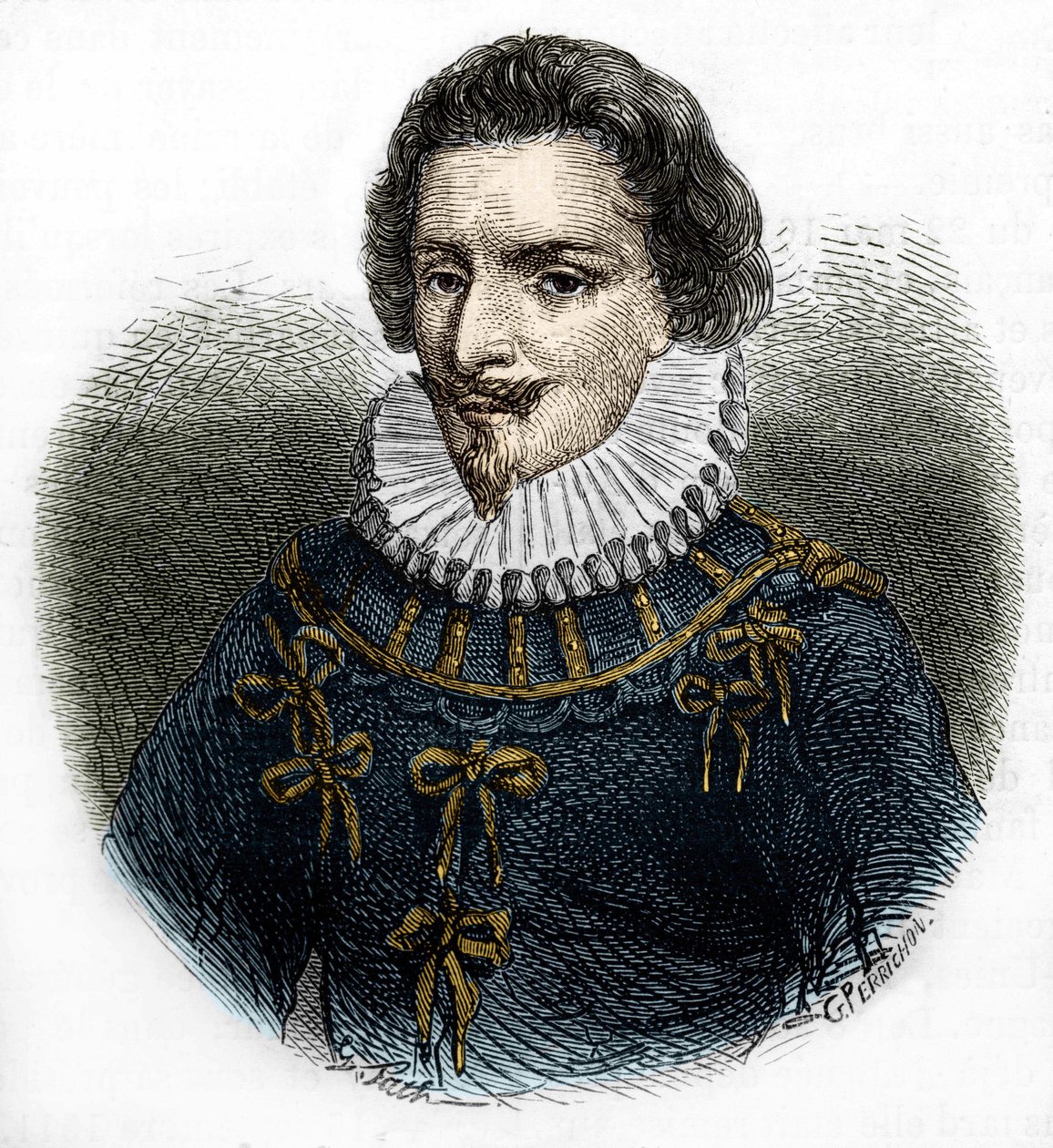 Concino Concini, Marshal of Anchor, adventurer and Italian politician by Unknown artist
