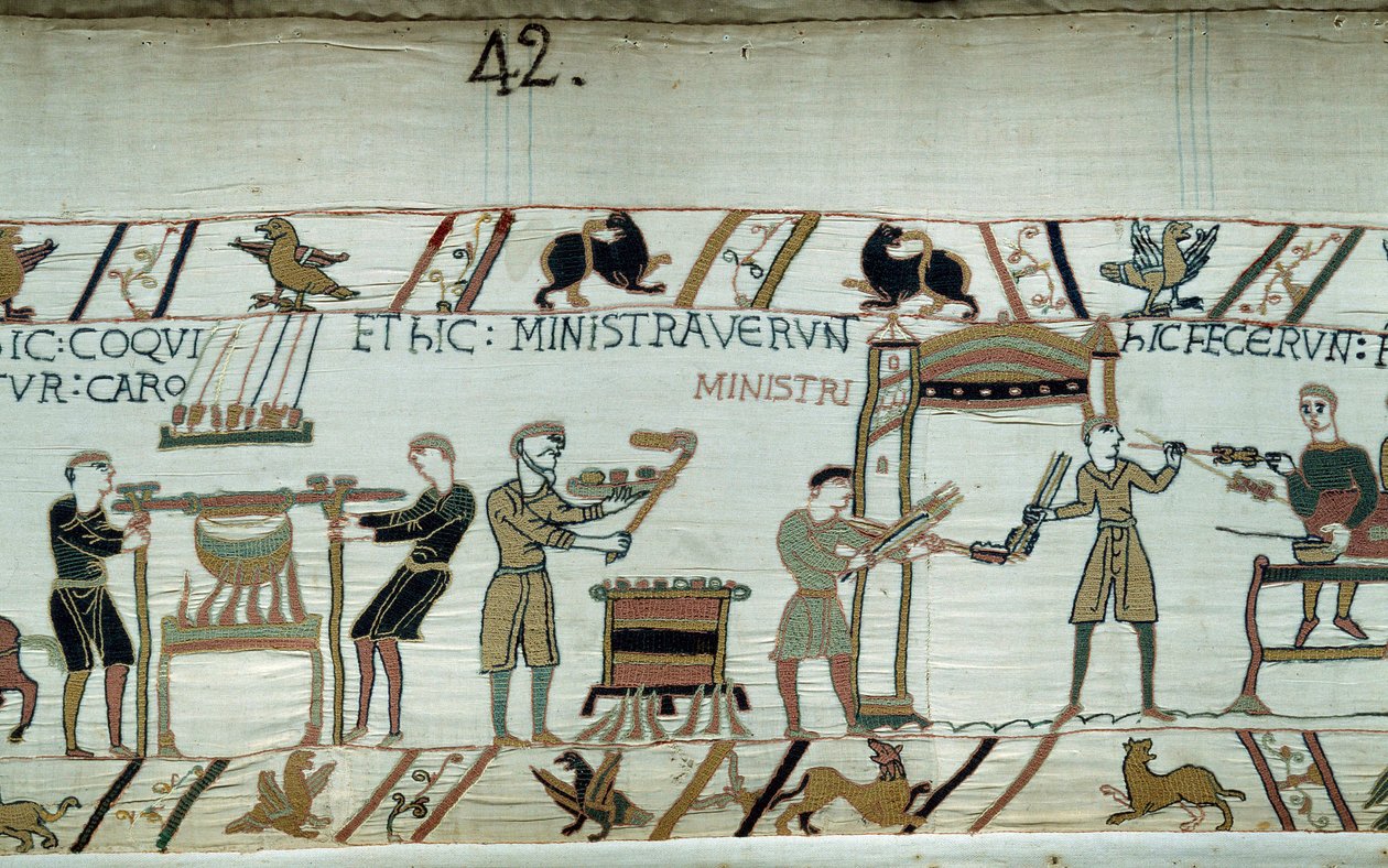 Conquest of England by William the Conqueror in 1066 (Detail) by Unknown artist