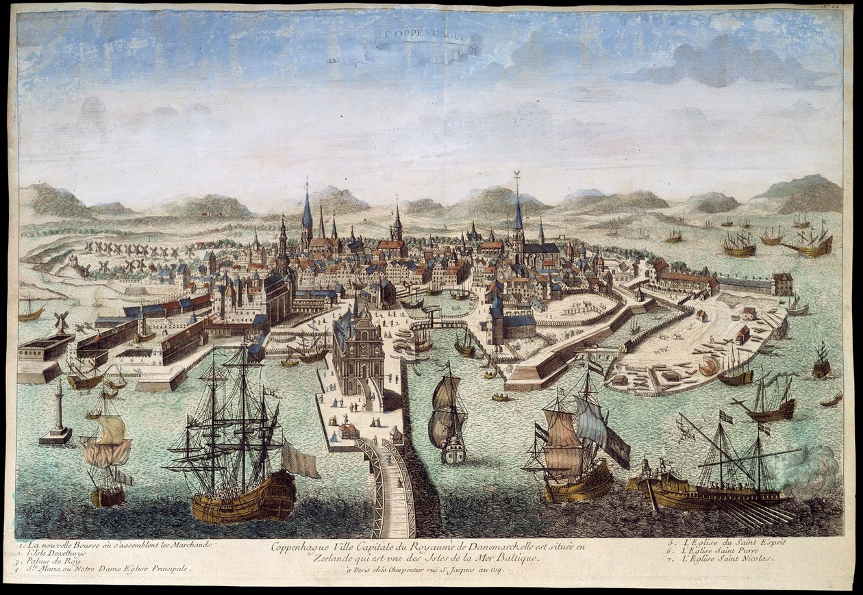 Copenhagen, Early 18th Century by Unknown artist