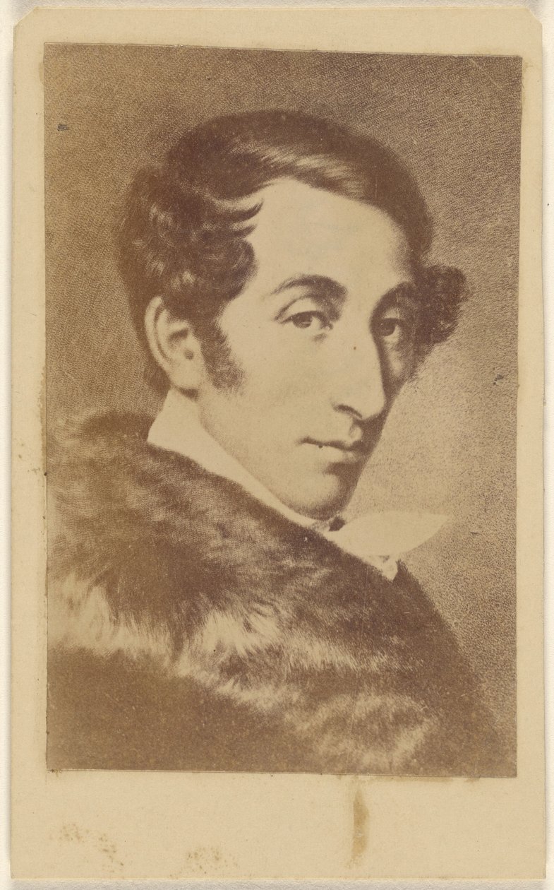 Copy of a Painting of an Unidentified Man Wearing a Coat with a Fur Collar by Unknown artist